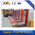 Automatic Small Cardboard Box Airport Luggage Wrapping Machine